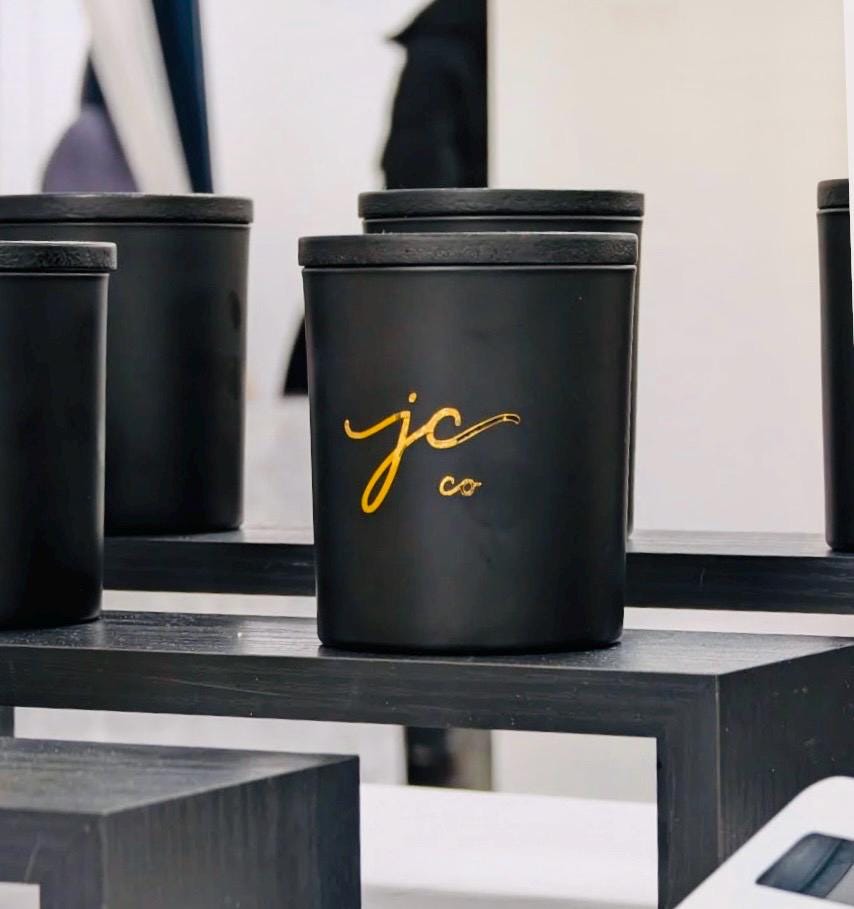Matte Black Luxury Scented Vegan Candle