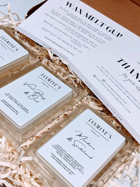 Luxury Scented Vegan Friendly Wax Melts